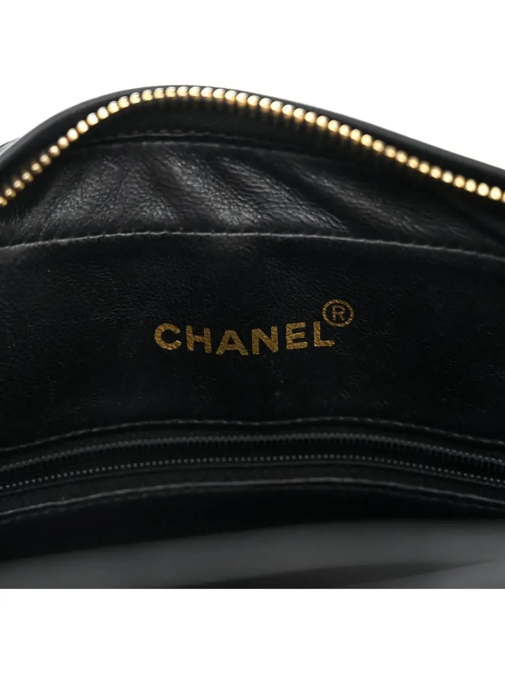Chanel Patent Quilted Cc Camera Case #333289C14B